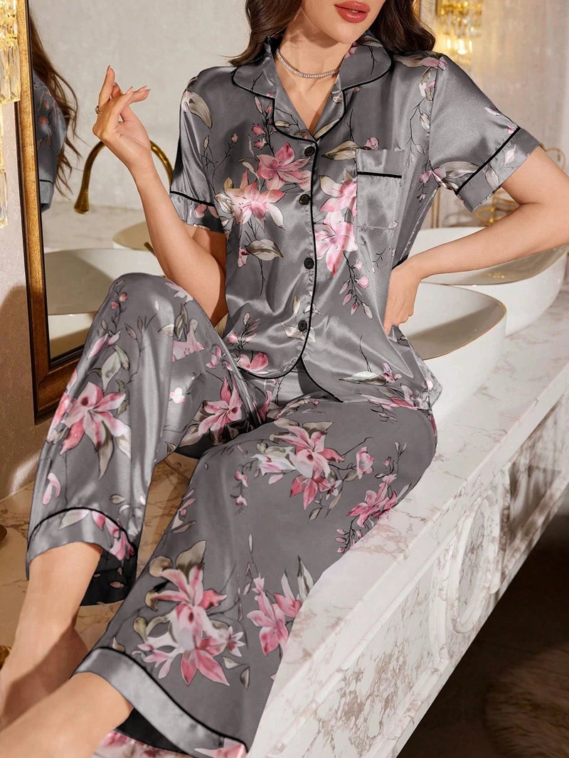 Pyjama Satin Femme Anti-Stress Naturel
