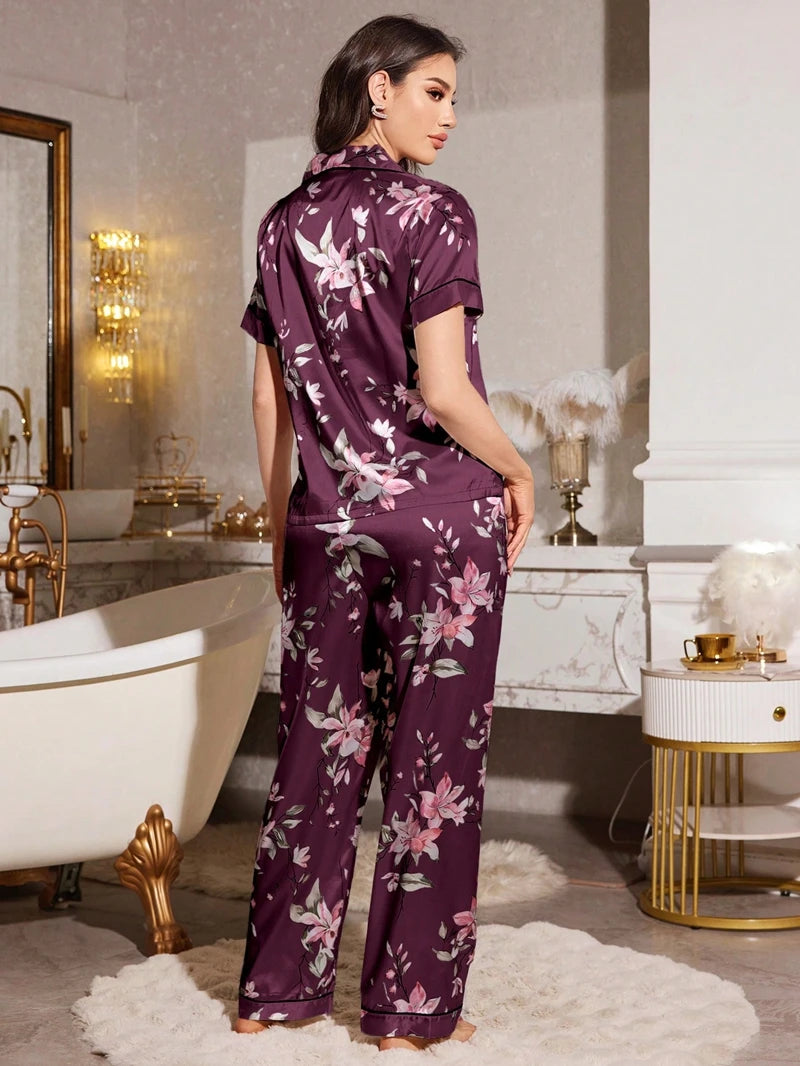 Pyjama Satin Femme Douceur Extrême