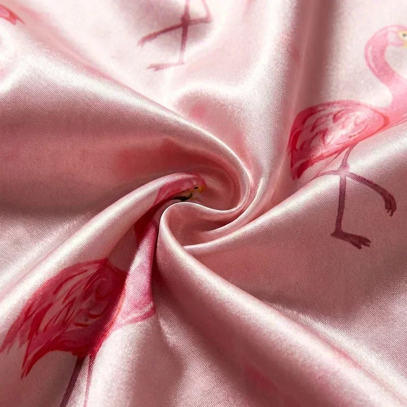 Pyjama Satin Sexy Femme Pour Week-End Amoureux