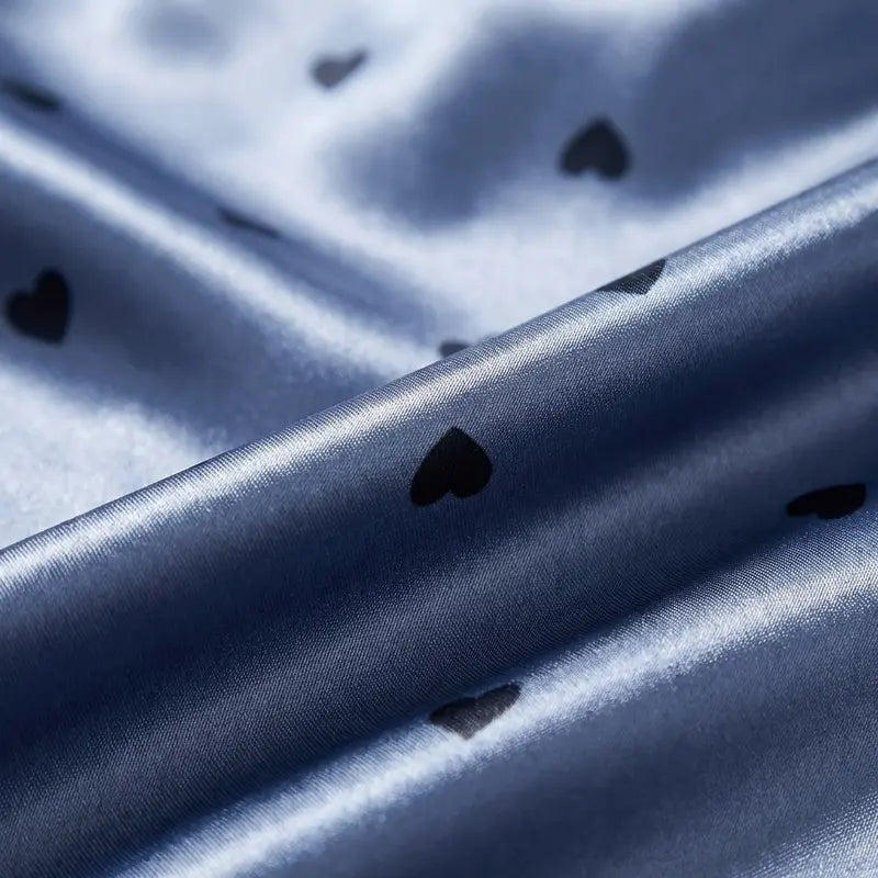 Pyjama Satin Femme Pour Séjour Détente