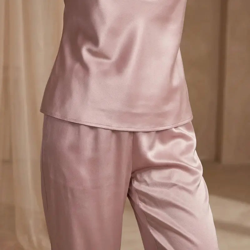 Pyjama Femme en Satin de Soie