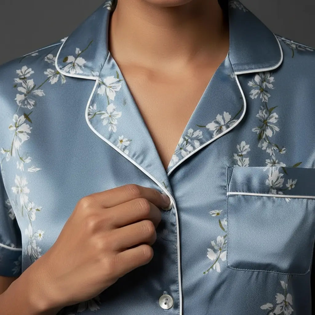 Pyjama Satin Femme Agréable å Porter